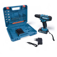 Акумуляторний шуруповерт Makita 24V  повний комплект з 2 АКБ для свердління, монтажу та ремонту
